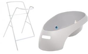 Tega Baby TEGGI 83 cm babakád hőmérővel + kádállvány - grey