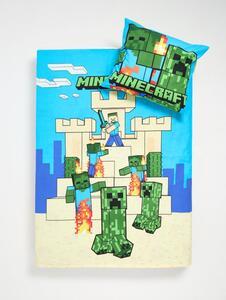 Sinsay - Ágynemű-garnitúra Minecraft - zöld