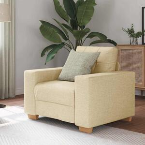 VidaXL krémszínű szövet kanapéfotel 59 cm