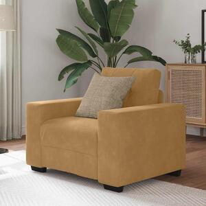 VidaXL barna bársony kanapéfotel 59 cm
