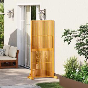 VidaXL tömör akácfa adatvédelmi paraván beltéri/kültéri 180,5 cm