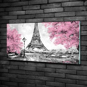 Üvegkép nyomtatás Párizsi eiffel-torony