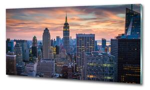 Üvegkép nyomtatás Manhattan new york city