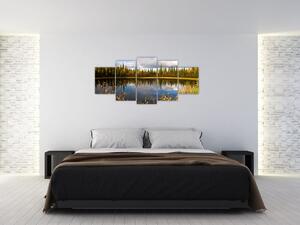 Kép a falon - erdei tó (150x70cm)