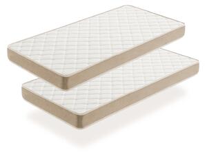 Moonia Matrac - Két ifjúsági matrac csomag - 14 cm - 70X160 Beige