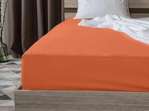 Jersey lepedő narancssárga 90 x 200 cm
