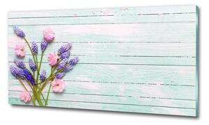 Egyedi üvegkép Lavender fa