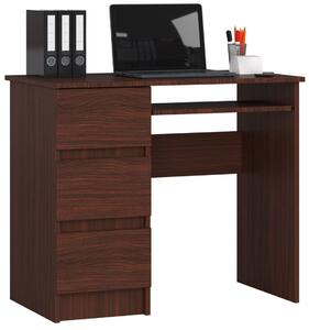 AKORD CLP A-6 Balkezes Számítógépasztal Wenge