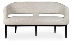 ALKMAAR Ovális Kárpitozott Pad 240 Wenge