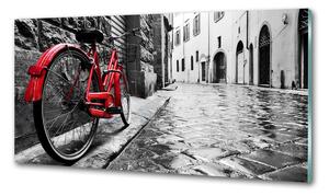 Konyhapanel Piros bicikli