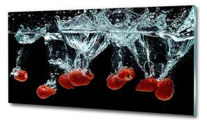 Fali üvegkép Szamóca víz alatt