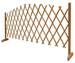 Gardebruk® Kerti rácsos kerítés 200x107 cm - natúr