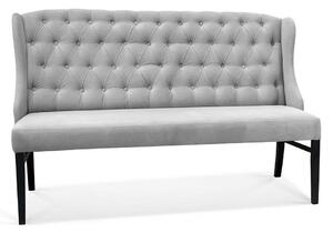 Royal Chesterfield Kárpitozott Pad Szürke