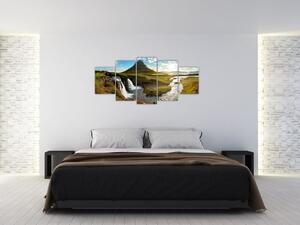 Modern képek - északi táj (150x70cm)