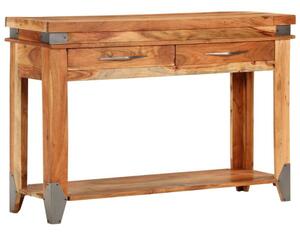 Tömör akácfa tálalóasztal 110 x 34 x 74 cm