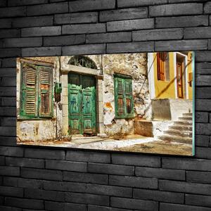 Üvegkép falra Görög utcákon