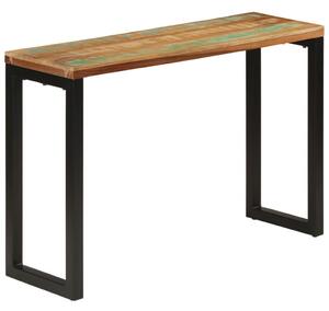 VidaXL tömör újrahasznosított fa tálalóasztal 110x35x75 cm