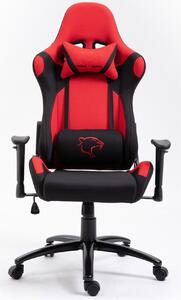 Furniture 4 Gamers FG38 Gamer Szék Szövet Piros