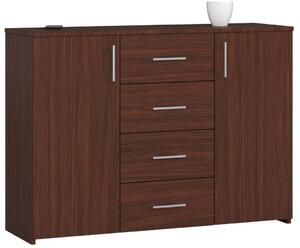 AKORD K45 Klasszikus Komód Laminált Wenge