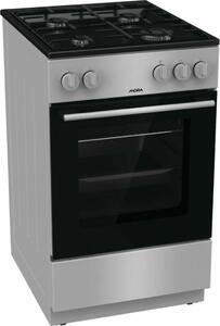MORA P2252A1S Gáztűzhely, 70L, 4 főzőzóna, CompactDoor, A energiaosztály