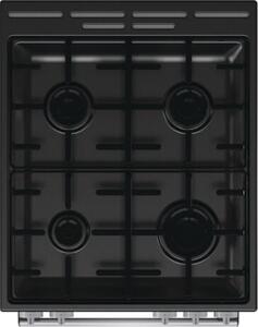 MORA P2252A1S Gáztűzhely, 70L, 4 főzőzóna, CompactDoor, A energiaosztály