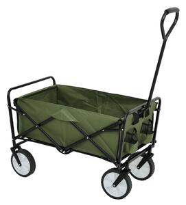 Fancy Garden TYRS Összecsukható Szállító Kocsi 145L Zöld