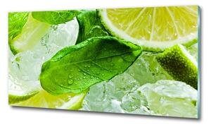 Fali üvegkép Lime jég