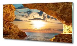 Üvegfotó Grotto tenger