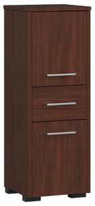 AKORD FIN Fürdőszobai Oszlopszekrény 85cm Wenge