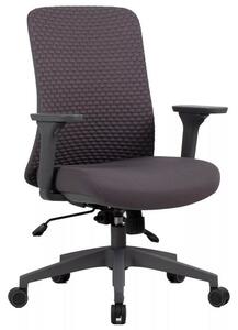 Q-744 Ergonomikus Forgószék Szürke 3D Szövettel