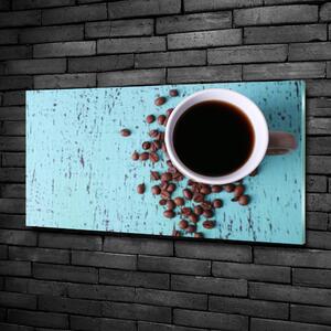 Fali üvegkép Fekete kávé