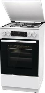 Gorenje GK5C42WJ Kombinált gáztűzhely, 62L, 4 főzőzóna, FrozenBake, A energiaosztály