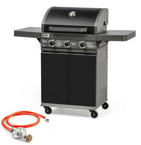 Fieldmann FZG 3006 gáz grill 3égős, Inox
