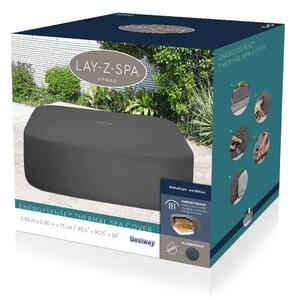 Energiahatékony thermo takaró Lay-Z-Spa 230×230 cm négyzet alakú pezsgőfürdőhöz