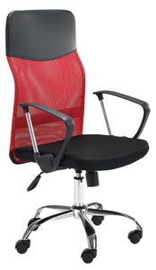 AKORD OCF-7 Ergonomikus Hálós Irodai Szék Piros