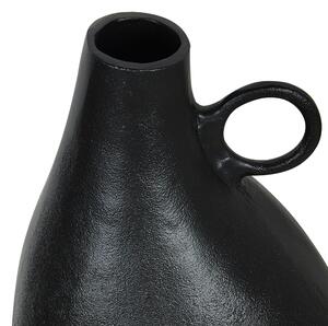 Alumínium Dekor váza 36 Fekete NARBADA