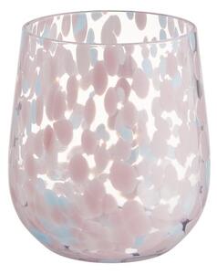 CONFETTI pohár, rózsaszín-kék 450ml