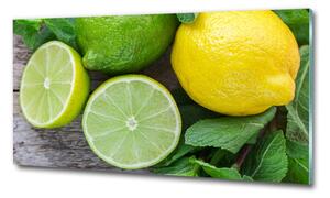 Fali üvegkép Lime és citrom