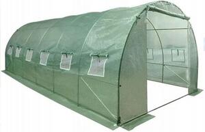 Fólia alagút Kerti üvegház 6x3x2m Fólia 18m² UV-4 Premium