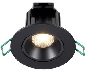 Start Spot süllyeszthető mennyezeti spot LED lámpa 9W 760lm 4000K IP44/20, fekete