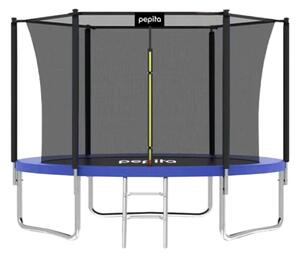 Pepita 244cm belső hálós Trambulin létrával - kék