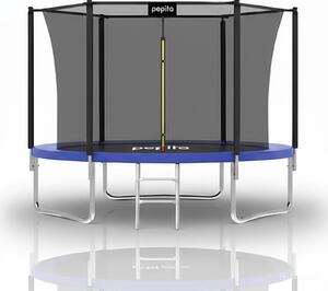 Pepita 183cm belső hálós Trambulin létrával - kék