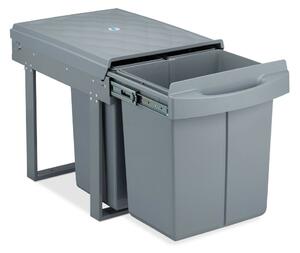 Beépíthető konyhai szelektív szemetes 1x20l és 2x10l szürke 10031546
