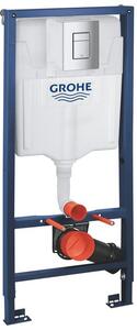 Grohe Rapid SL króm 3-az-1-ben WC szett, 1,13 méteres beépítési magasság