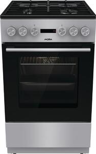 Mora K4255C1S Kombinált tűzhely, 70l, 4 főzőzóna, AquaClean, A energiaosztály