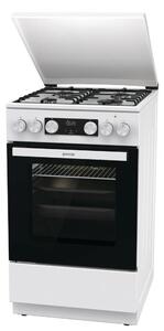 Gorenje GK5C42WH-B Kombinált tűzhely, 70l, 4 főzőzóna, FrozenBake, A energiaosztály