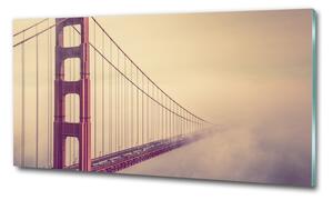 Üvegkép falra Bridge san francisco