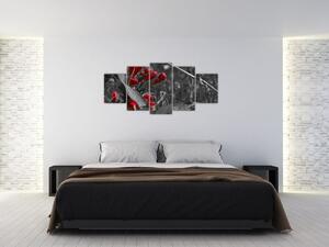 Modern képek - virágok (150x70cm)