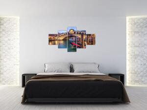 Kép a falon - híd Velencében (125x70cm)