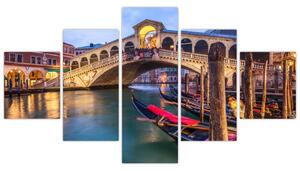 Kép a falon - híd Velencében (125x70cm)